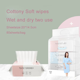 Dry Use Baby Cleaning Wipes Spunlace Material Multi Use For Hands And Face