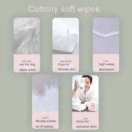 Dry Use Baby Cleaning Wipes Spunlace Material Multi Use For Hands And Face