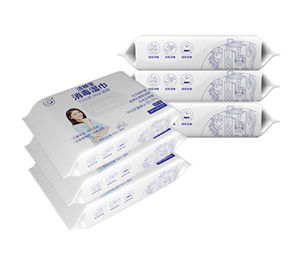 Active Kill Virus Antibacterial Alcohol Wipes , Alcohol Wet Wipes For Adult