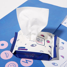 100% America Cotton Makeup Cleaning Wipes Multi Purpose For Baby And Female